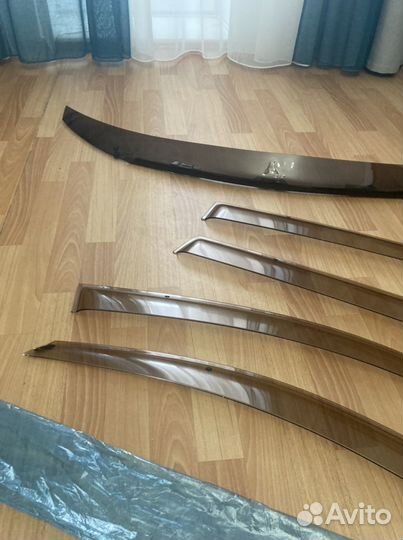 Комплект дефлекторов окон и капота аутлендер xl