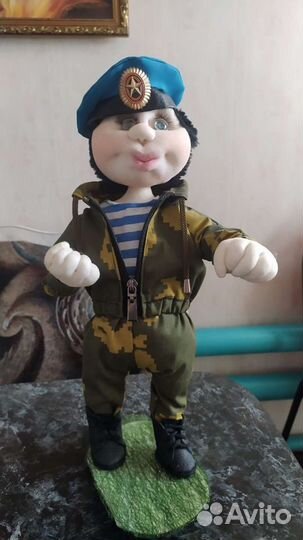 Игрушка ручной работы. вдв и Охотник