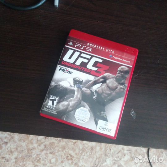 Диск на PS3 UFC3 undisputed