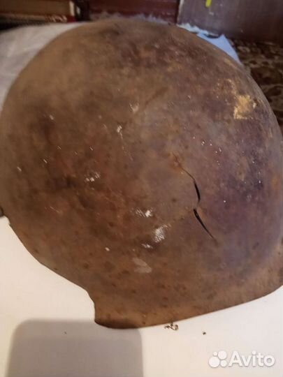 Советская военная каска времён ВОВ