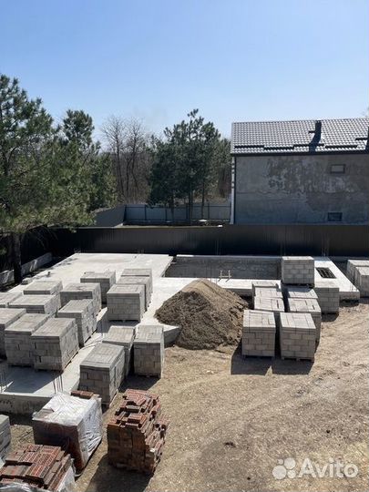 Бетонные работы со своей опалубкой под ключ