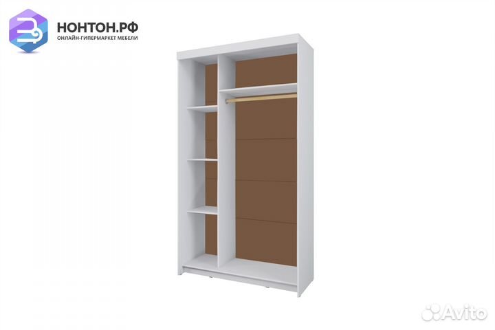 Шкаф-купе Комфорт-9М белый