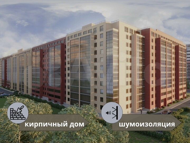 4-к. квартира, 96,8 м², 9/10 эт.