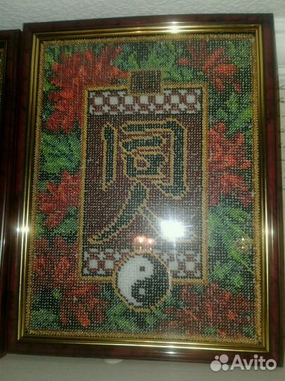 Картины из бисера