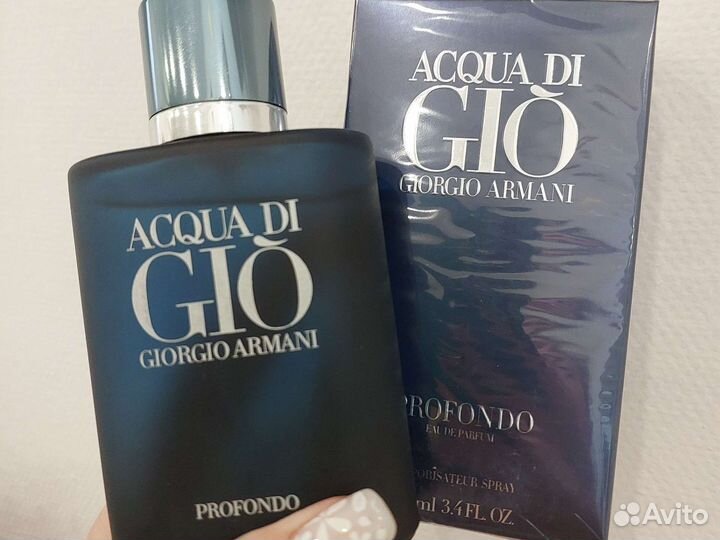 Парфюм Acqua di GIO profondo