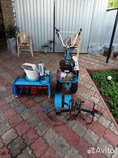 Мотоблок нева мб-1 мультиагро + снегоуборщик