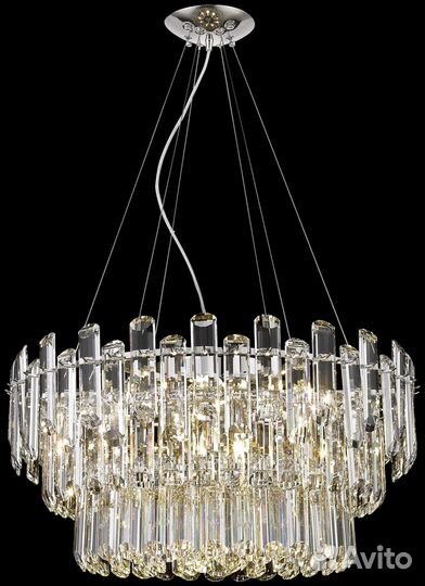 Люстра подвесная в спальню модерн