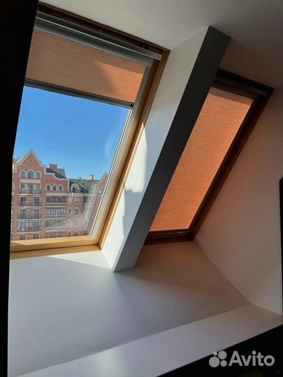 Рулонные шторы на мансардные окна