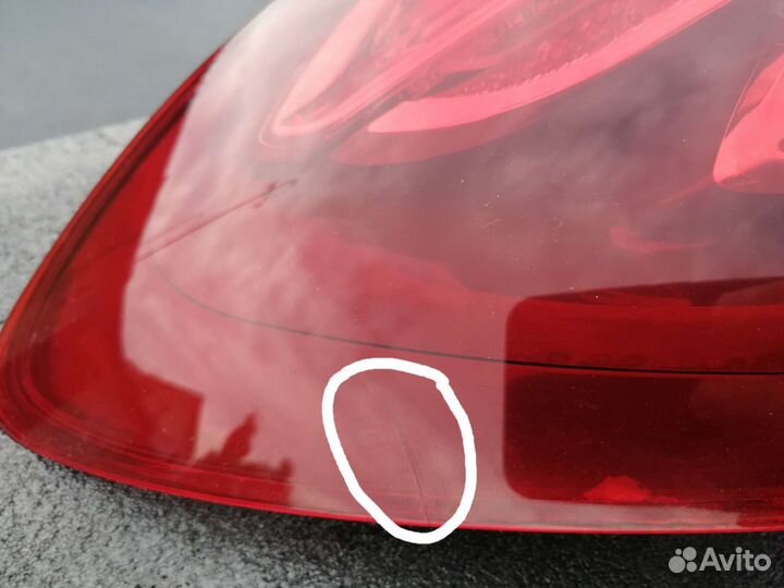 Фонарь задний левый mercedes w213 под вос-ние