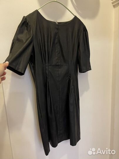 Платье из эко кожи размер 42-44