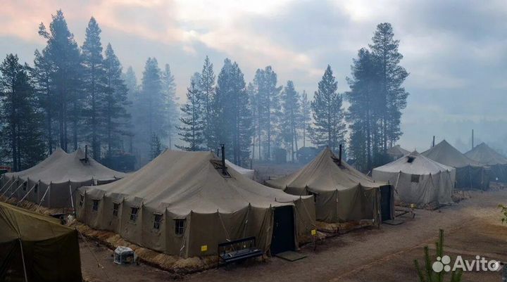 Армейские палатки зимние
