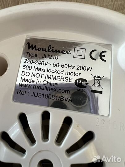 Соковыжималка Moulinex