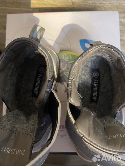 Ботинки демисезонные для девочки 22 размер