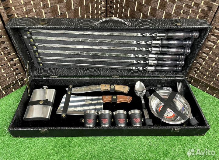 Шашлычный набор в кейсе