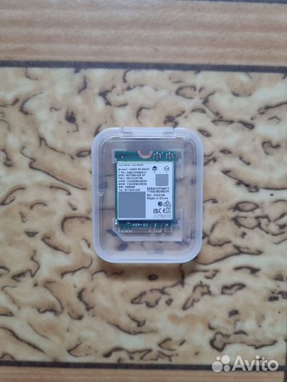 Адаптер WiFi 6E M.2 Intel AX210,BT5.3, 802.11ах