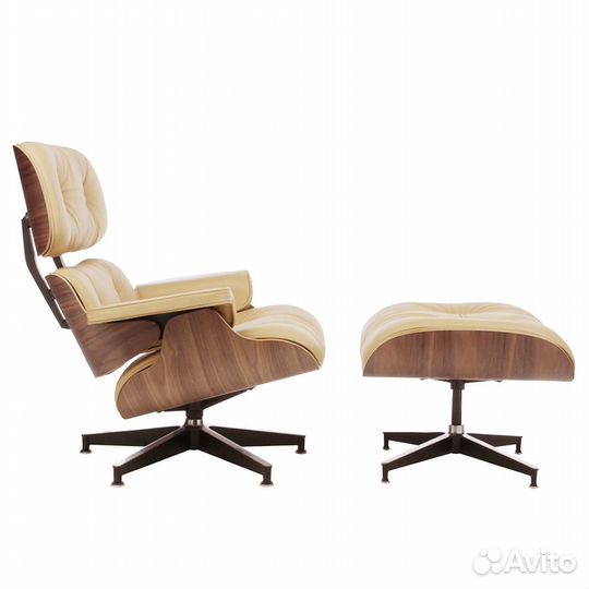 Кресло реклайнер Eames relax Кожа