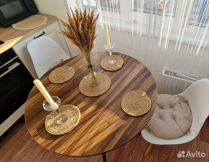 Подставки под горячее из джута