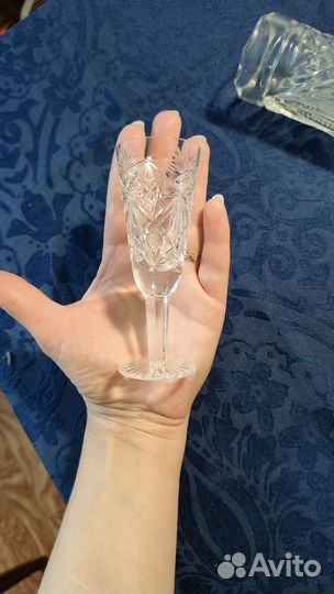 Фужеры хрустальные СССР