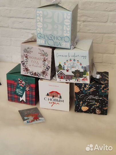 Коробки для новогодних подарков