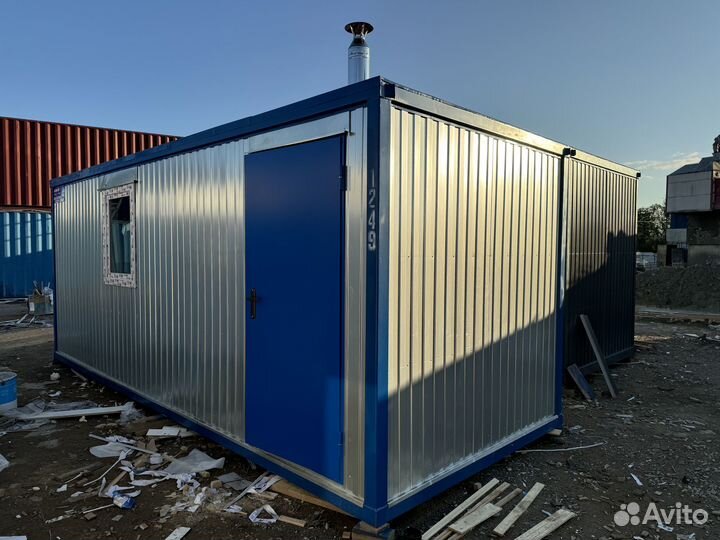 Бытовка дачная с печкой