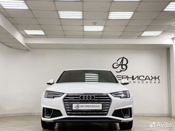 Audi A4 2.0 AMT, 2019, 88 516 км