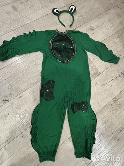 Новогодний костюм лягушонка 110