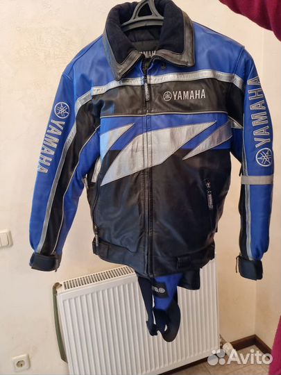 Костюм Yamaha для снегохода. Кожа. Оригинал