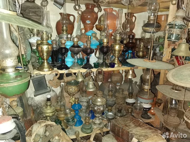 Старинная Керосиновая лампа летучая мышь фонарь