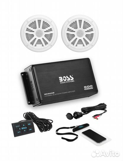 Аудиосистема с усилителем boss ASK902B.6 (комплект2) (упаковка из 3 шт.) Boss Audio ASK902B.6 pkg 3