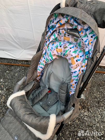 Коляска санки ника