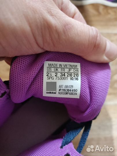 Ботинки демисезонные для девочки 33