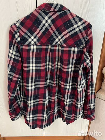 Рубашка stradivarius в клетку
