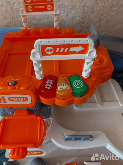 Детская парковка для машинок/ трек