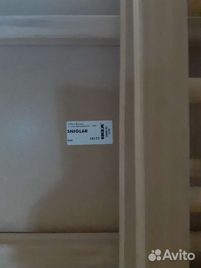 Детская кроватка IKEA