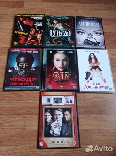Большая коллекция DVD дисков