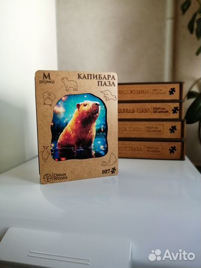 Фигурные деревянные пазлы Dream Woods