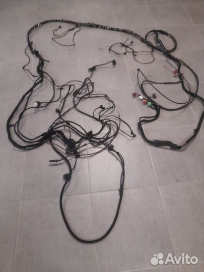 Проводка салона vw t5gp, t6 левая сторона