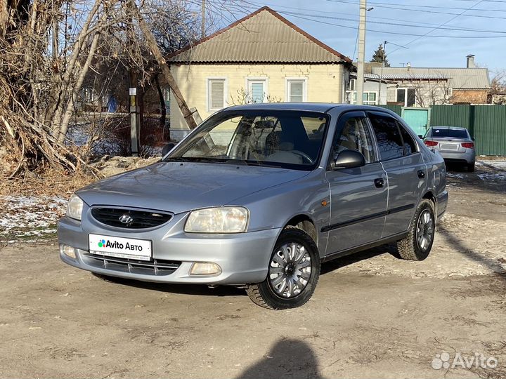 Hyundai Accent 1.5 AT, 2007, 198 253 км