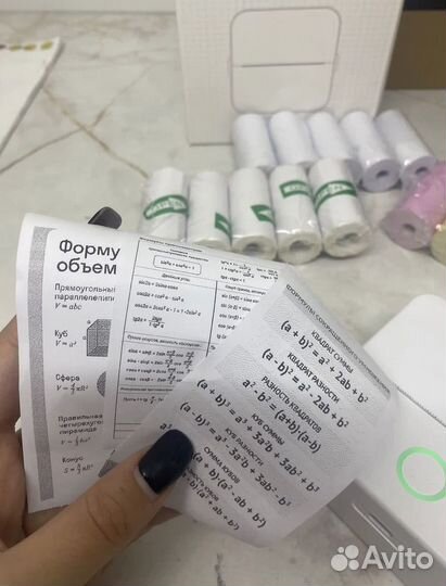 Портативный мини принтер