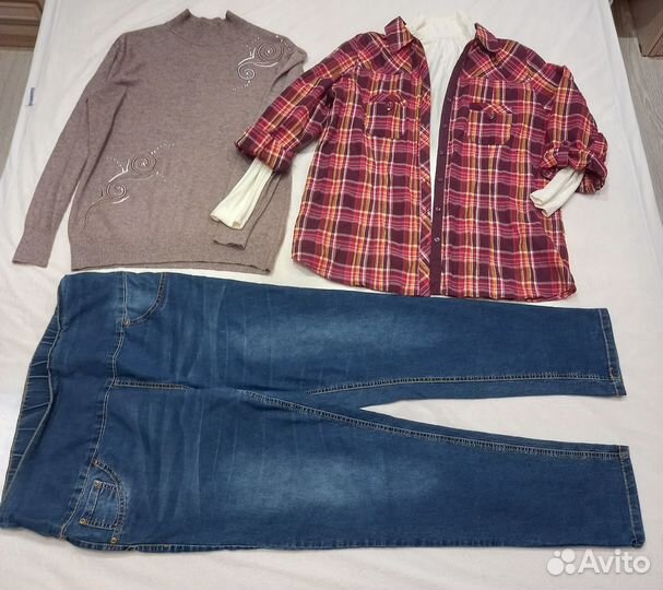 Женские вещи пакетом 50-52