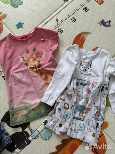 Вещи пакетом на девочку 98-104