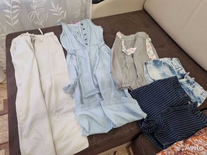 Вещи пакетом для девочки 134 140