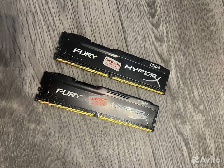 Озу Kingston HyperX DDR4 2133мгц 4х4гб (16гб)
