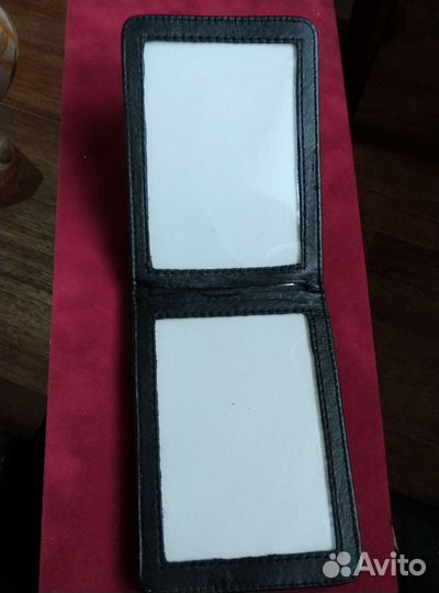 Жетон с кожаной обложкой налоговой полиции