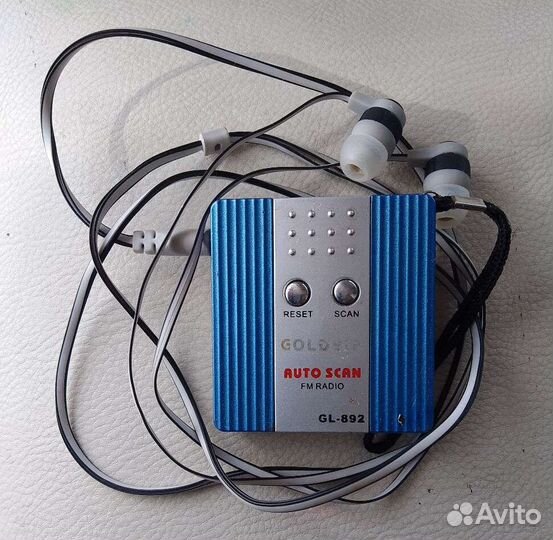 Мини приемник gold VIP. FM radio. GL - 892