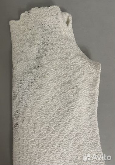 Блузка женская белая 52 ажурная