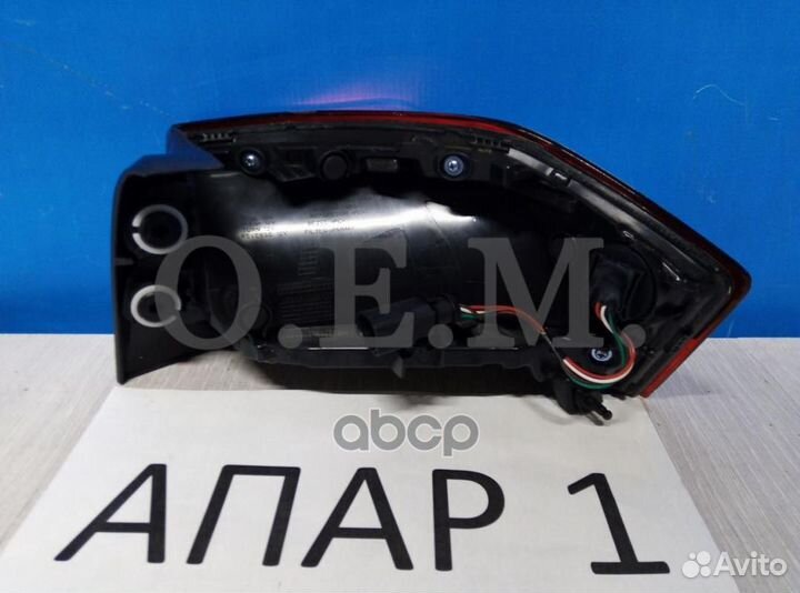 Фонарь левый внешний Volkswagen Polo sedan 6 (2