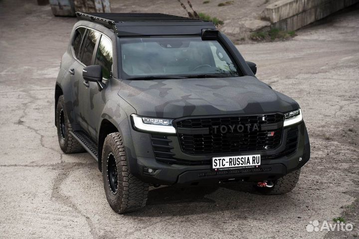 Багажник экспедиционный Land Cruiser 300 Шторка