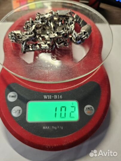 Мужская серебряная Цепь