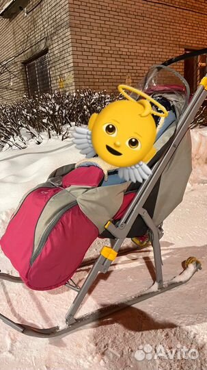 Коляска санки Nika